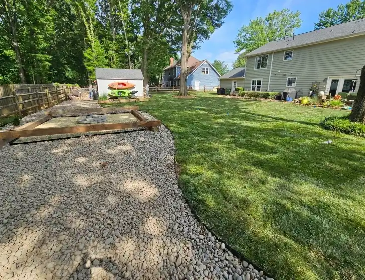 Landscape installation project